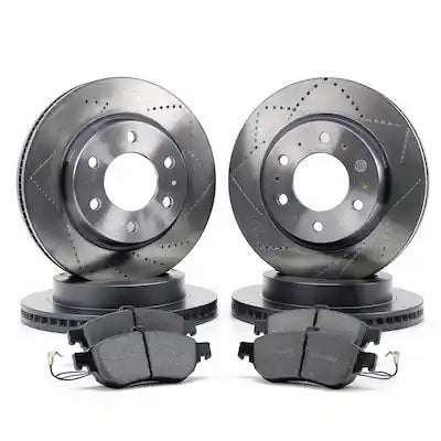 High-quality brake pads and rotors set for reliable stopping performance – PartsPrime Canada