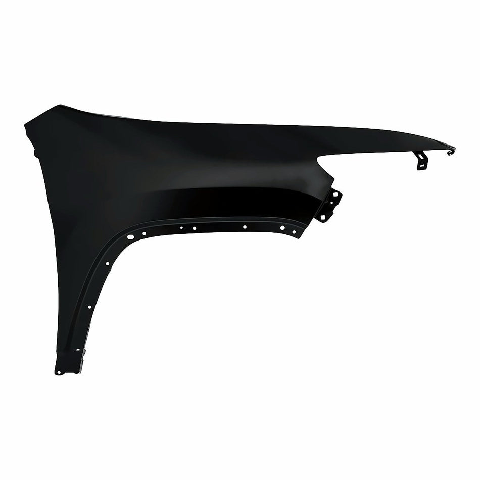 Jeep replacement fender assemblies and components