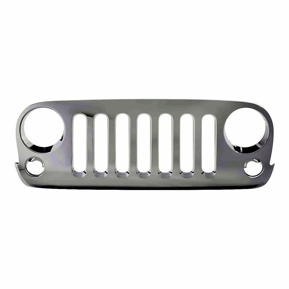 Jeep replacement grille assemblies and components