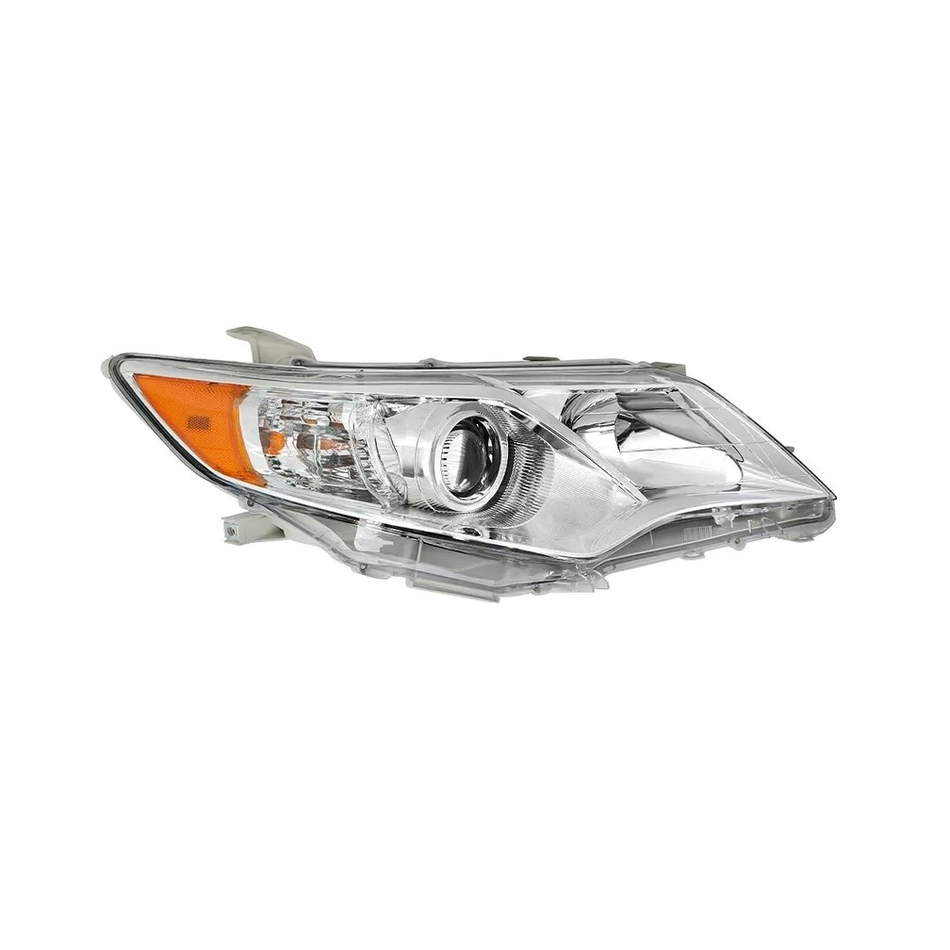 2012-2014 Toyota Camry head lamp white passenger side L/LE/XLE RH Front View - Standard - High-Quality - TO2503211