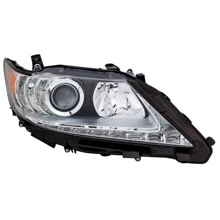 2013-2015 Lexus ES300h / head lamp hid passenger side RH Front View - Standard - High-Quality - LX2519140