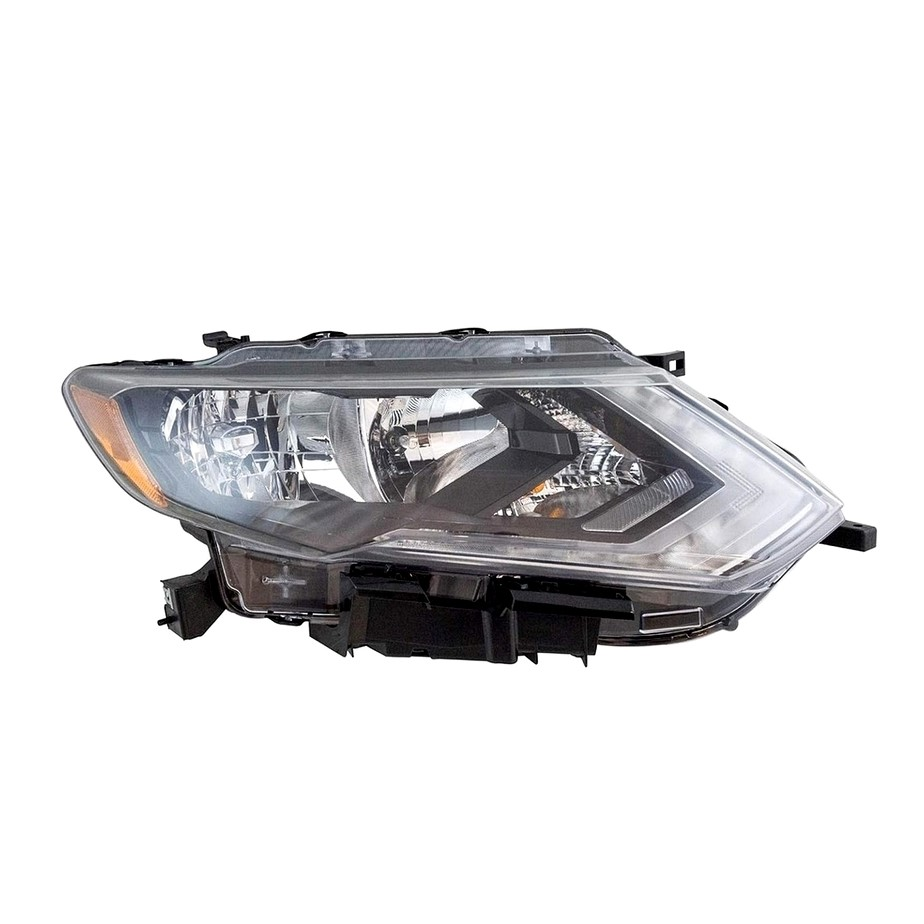 2017-2020 Nissan Rogue head lamp halogen passenger side RH 45-Degree View - Standard - High-Quality - NI2503254