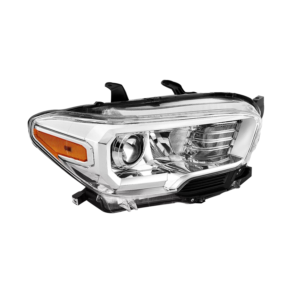 2018-2019 Toyota Tacoma headlamp assembly passenger side without led drl with fog lamps RH 45-Degree View - Standard - High-Quality - TO2503266