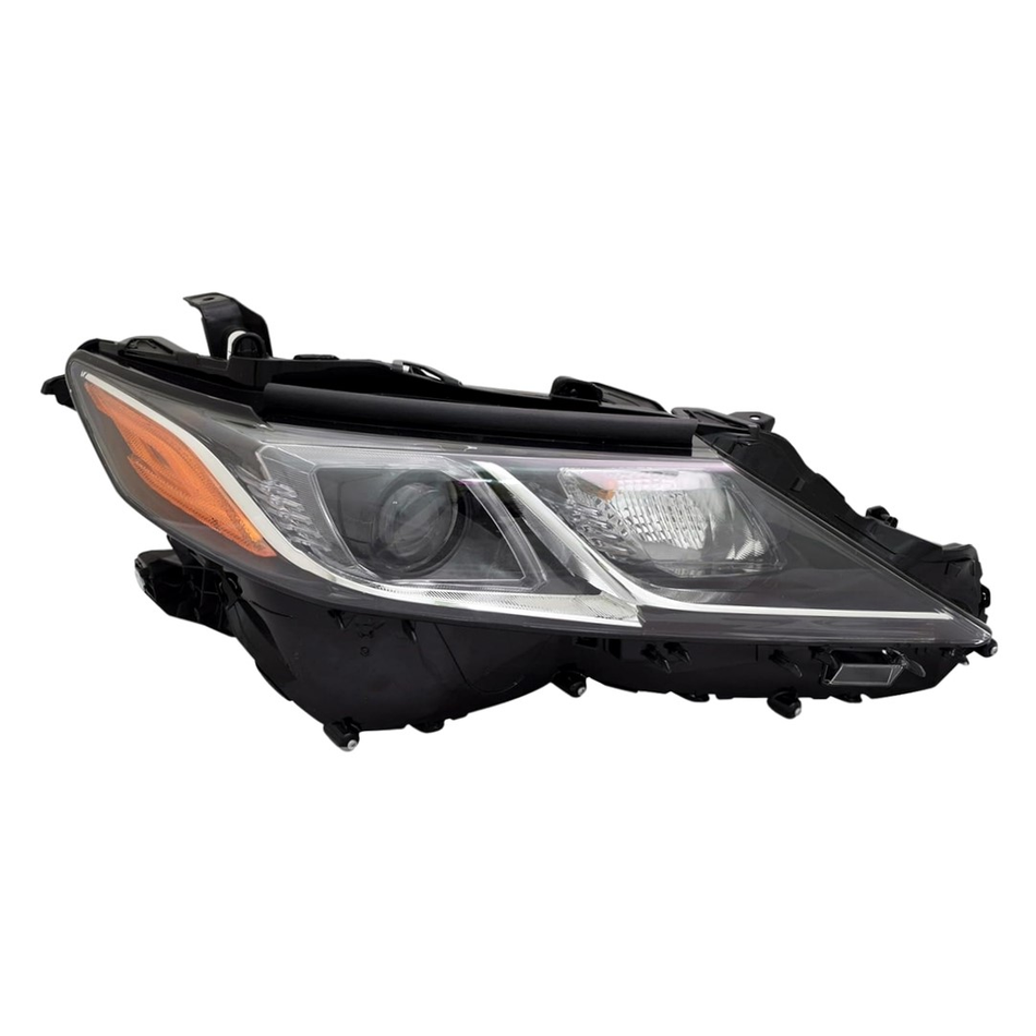 2018-2020 Toyota Camry head light passenger side halogen L/LE/SE models RH Front View - Standard - High-Quality - TO2503255
