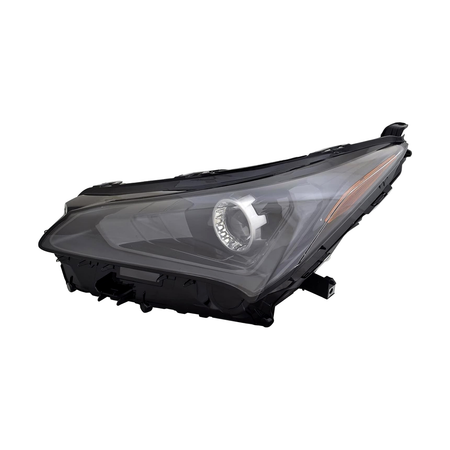 2018-2021 Lexus NX300h head light single beam without F sport driver side LH 45-Degree View - Standard - High-Quality - LX2502176