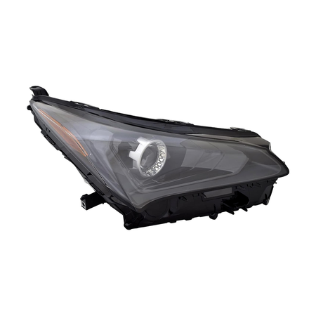 2018-2021 Lexus NX300h head light single beam without F sport passenger side RH 45-Degree View - Standard - High-Quality - LX2503176