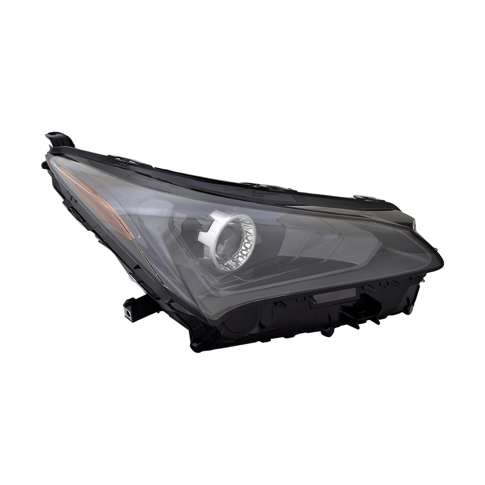 2018-2021 Lexus NX300h head light single beam without F sport passenger side RH 45-Degree View - Standard - High-Quality - LX2503176