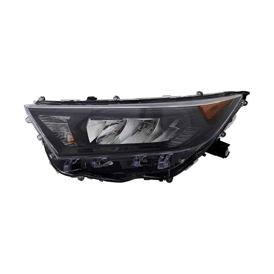 2019-2021 Toyota RAV4 head light black LE driver side LH Front View - Standard - High-Quality - TO2502274
