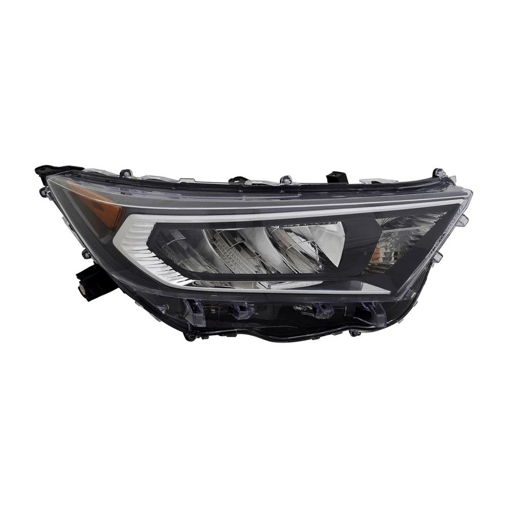 2019-2021 Toyota RAV4 head light black LE passenger side RH Front View - Standard - High-Quality - TO2503274