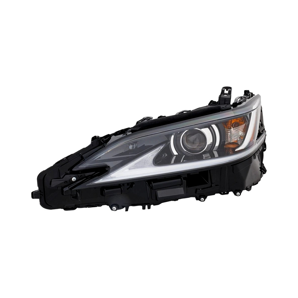 2019-2022 Lexus ES300h / head light without led signal lamp driver side na built LH Front View - Standard - High-Quality - LX2512183