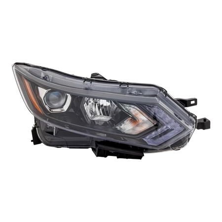 2020-2022 Nissan Rogue Sport NA head lamp passenger side halogen RH Front View - Standard - High-Quality - NI2503279