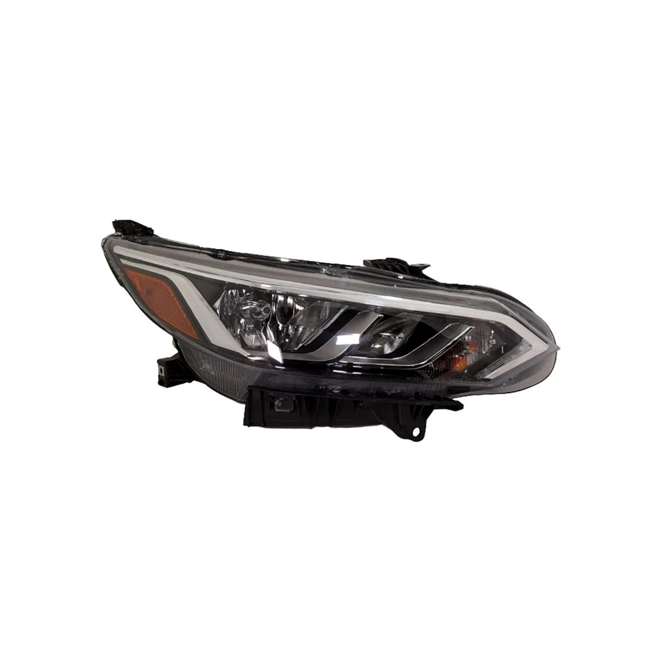 2020-2022 Nissan Sentra head lamp halogen passenger side RH Front View - halogen - High-Quality - NI2503276