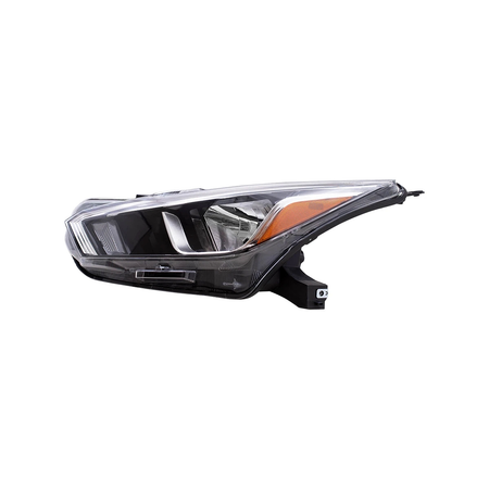 2020-2022 Nissan Versa head lamp halogen driver side LH 45-Degree View - Standard - High-Quality - NI2502273