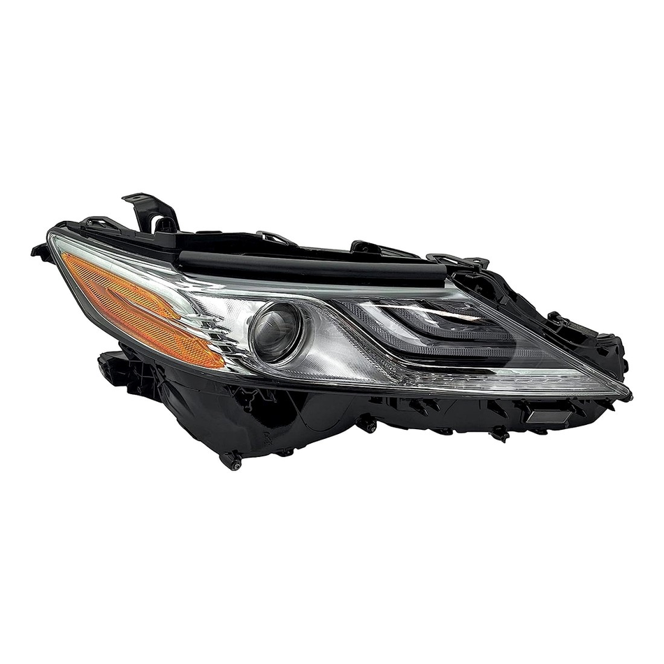 2020-2023 Toyota Camry head light passenger side led without smoke tint XLE/hybrid without adaptive lamps RH Front View - Standard - High-Quality - TO2503278