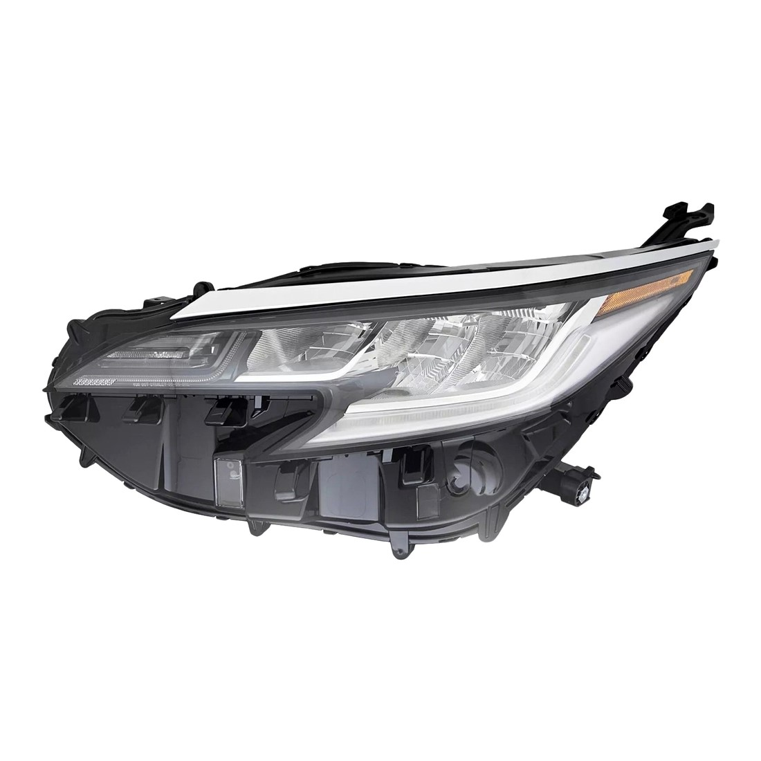 2021-2023 Toyota Sienna headlight white LE/XLE driver side LH 45-Degree View - Standard - High-Quality - TO2502306