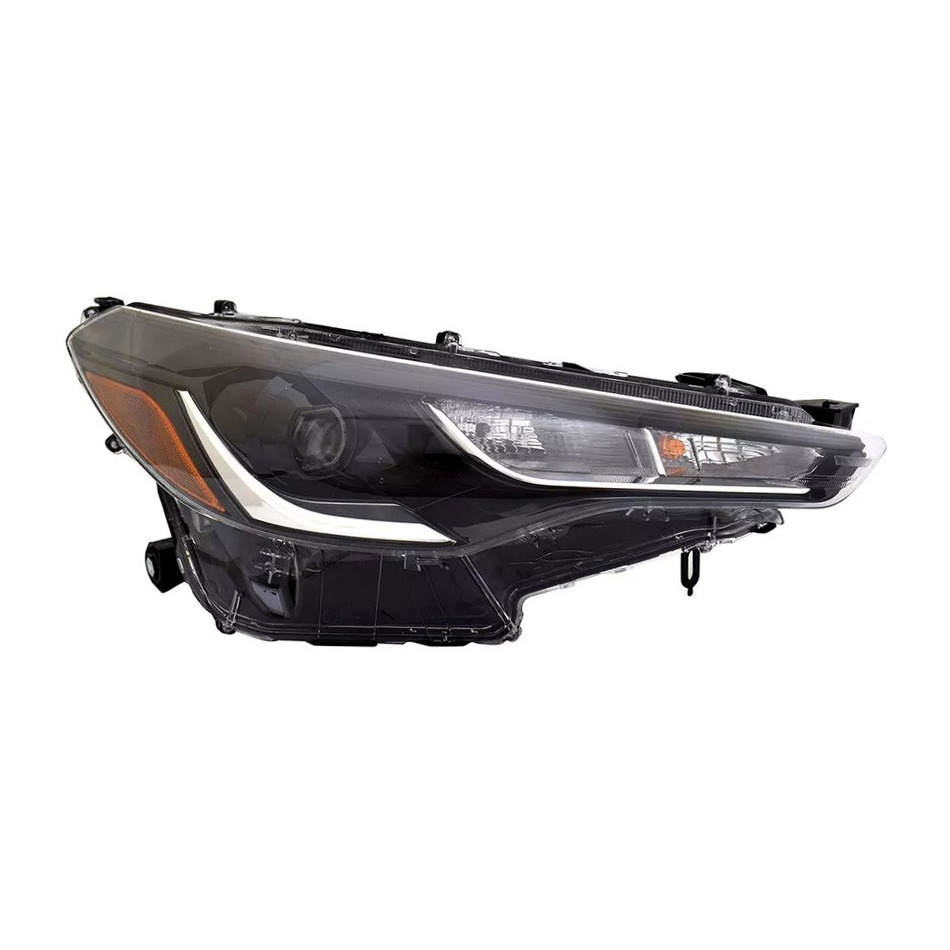 2022-2023 Toyota Corolla headlight L/LE passenger side RH Front View - Standard - High-Quality - TO2503313
