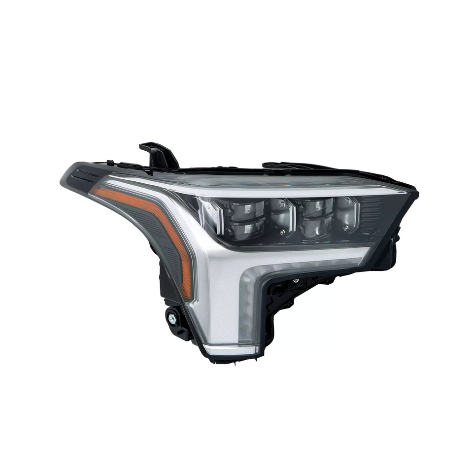 2022-2023 Toyota Tundra head light with led signal lamp with auto level control passenger side RH Front View - LED - High-Quality - TO2503330