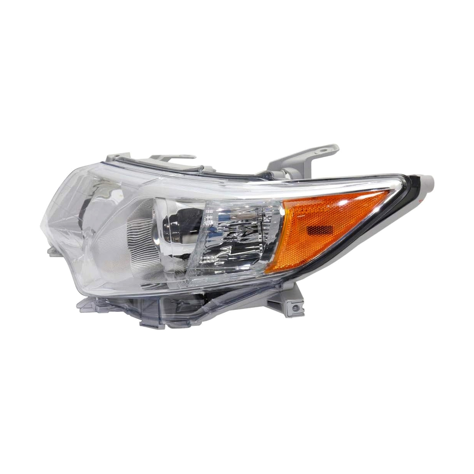 2012-2014 Toyota Camry head lamp white driver side L/LE/XLE LH Left Side View - Standard - High-Quality - TO2502211