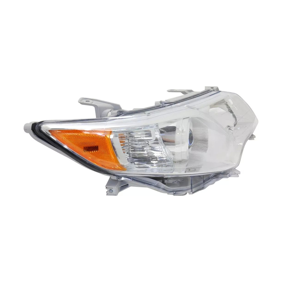 2012-2014 Toyota Camry head lamp white passenger side L/LE/XLE RH Right Side View - Standard - High-Quality - TO2503211