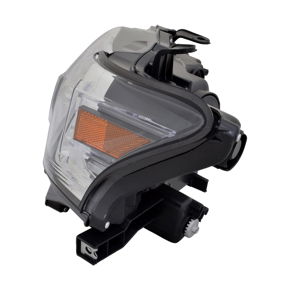 2013-2015 Lexus RX350 /450h head lamp halogen driver side black bezel with led LH Left Side View - halogen - High-Quality - LX2502156