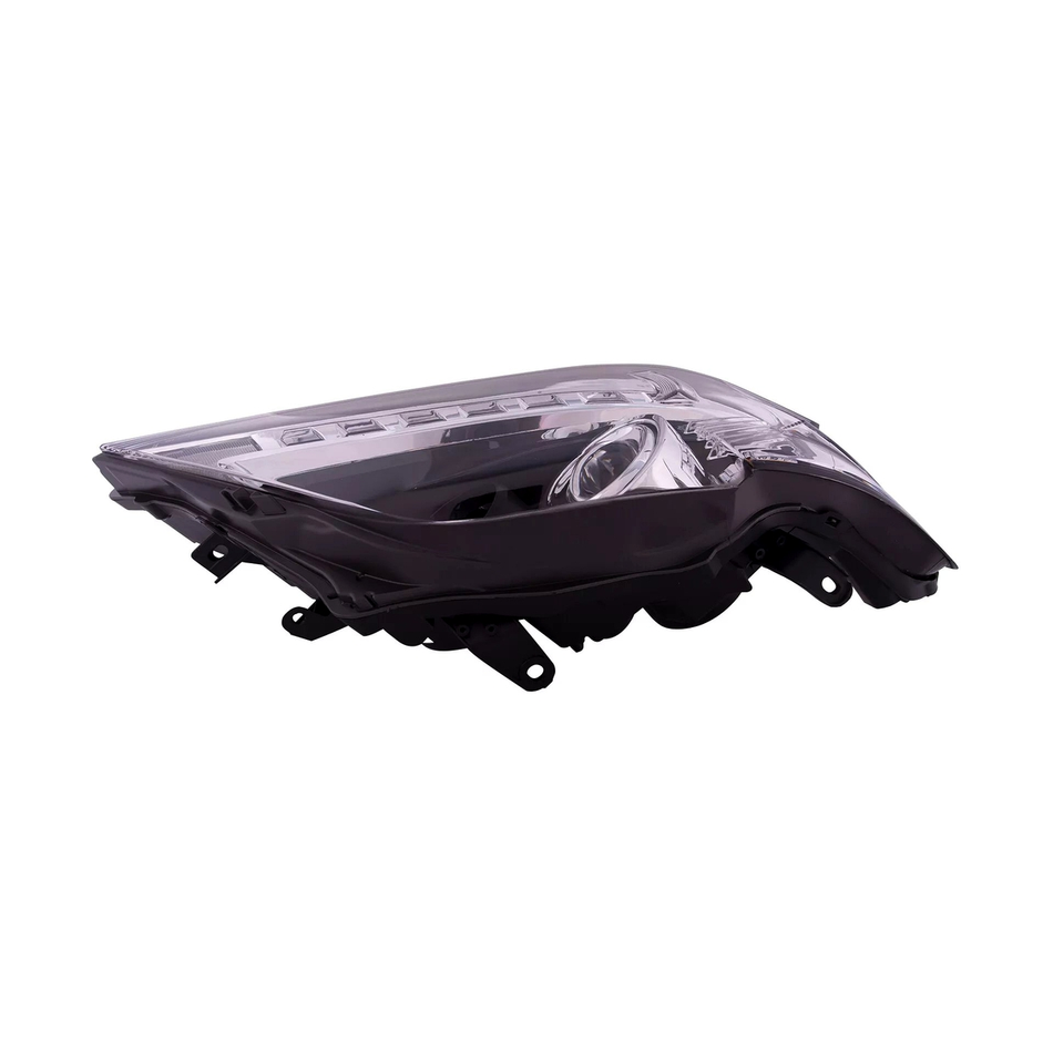 2013-2015 Lexus RX350 /450h head lamp halogen passenger side black bezel with led RH Top View - halogen - High-Quality - LX2503156