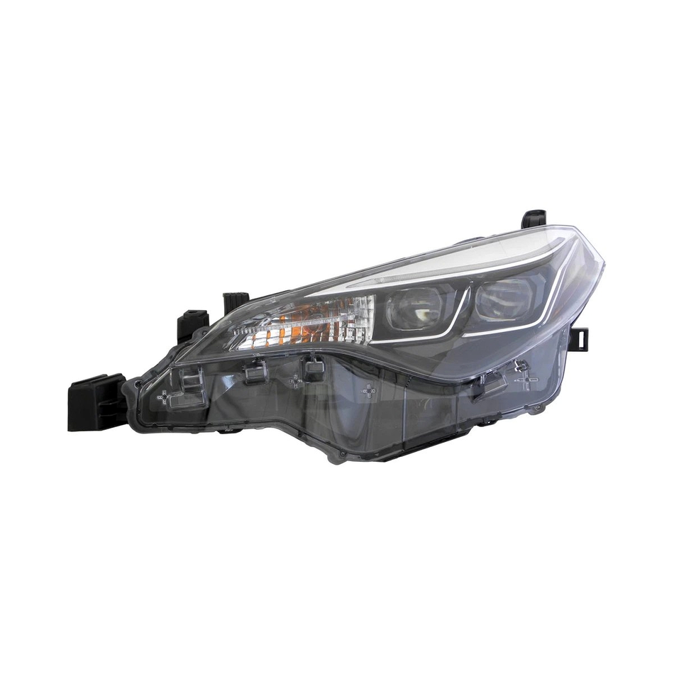 2017-2019 Toyota Corolla headlight SE/XSE driver side LH Front View - Standard - High-Quality - TO2502250