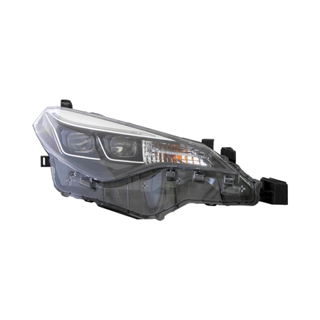 2017-2019 Toyota Corolla headlight SE/XSE passenger side RH Front View - Standard - High-Quality - TO2503250
