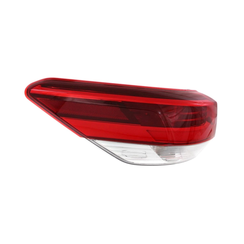 2017-2019 Toyota Highlander tail light outer driver side LH 45-Degree View - Standard - High-Quality - TO2804143