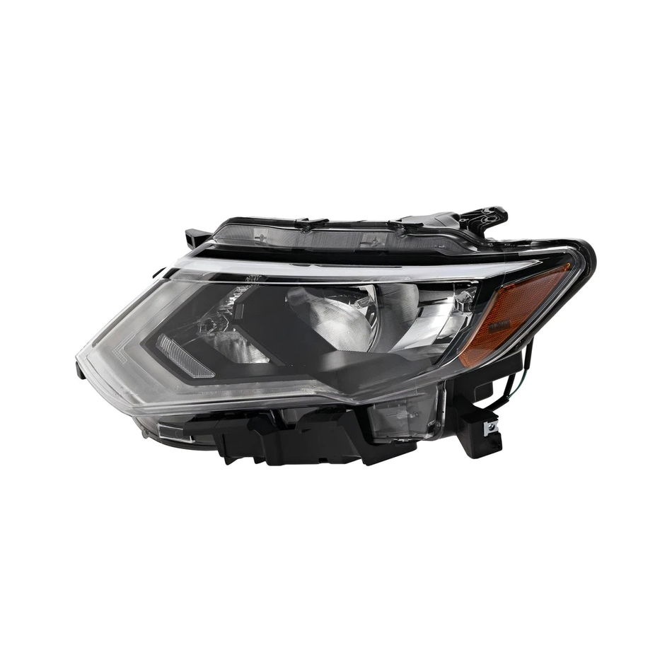 2017-2020 Nissan Rogue head lamp halogen driver side LH 45-Degree View - Standard - High-Quality - NI2502254