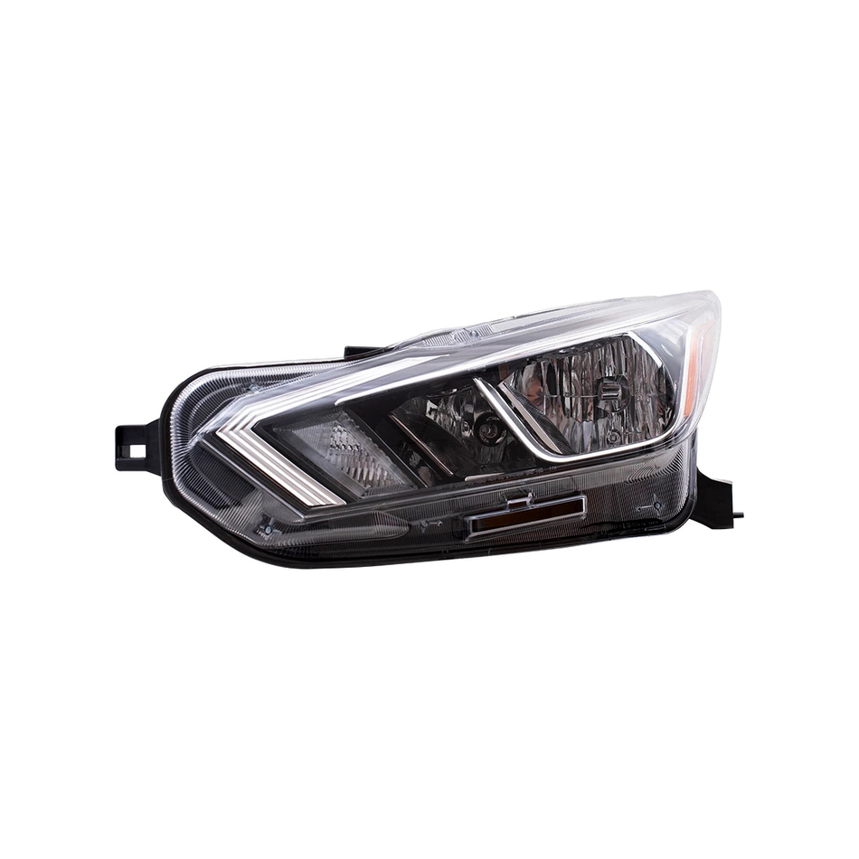 2020-2022 Nissan Versa head lamp halogen driver side LH Front View - Standard - High-Quality - NI2502273