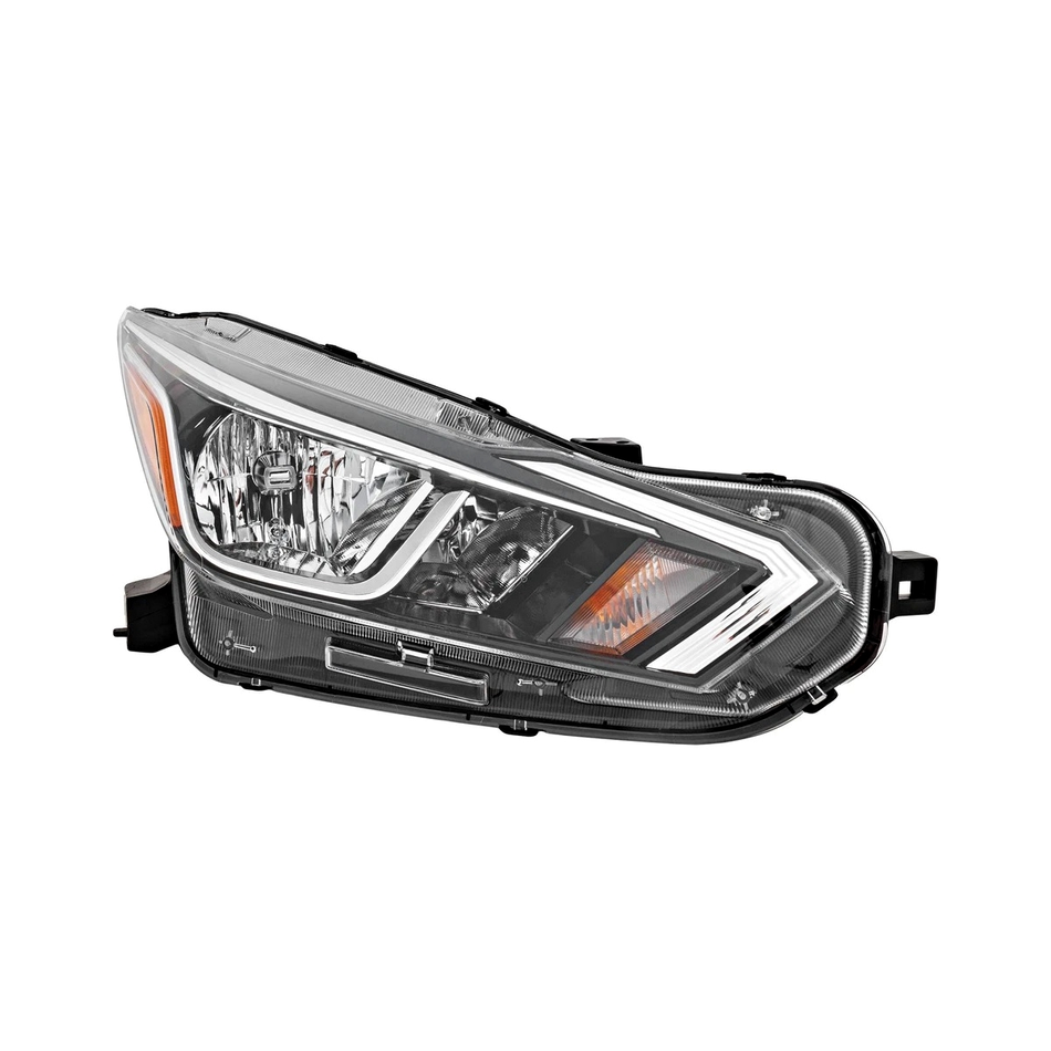 2020-2022 Nissan Versa head lamp halogen passenger side RH Front View - halogen - High-Quality - NI2503273