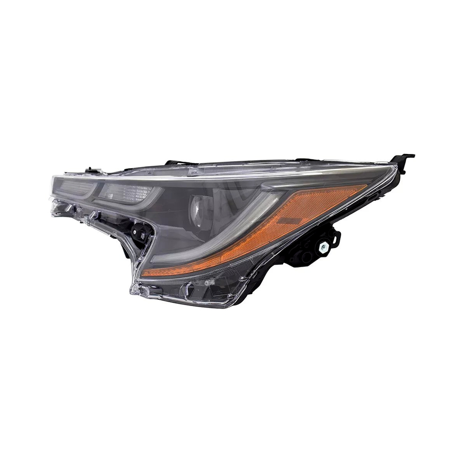 2020-2022 Toyota Corolla headlight L/LE driver side LH 45-Degree View - Standard - High-Quality - TO2502286