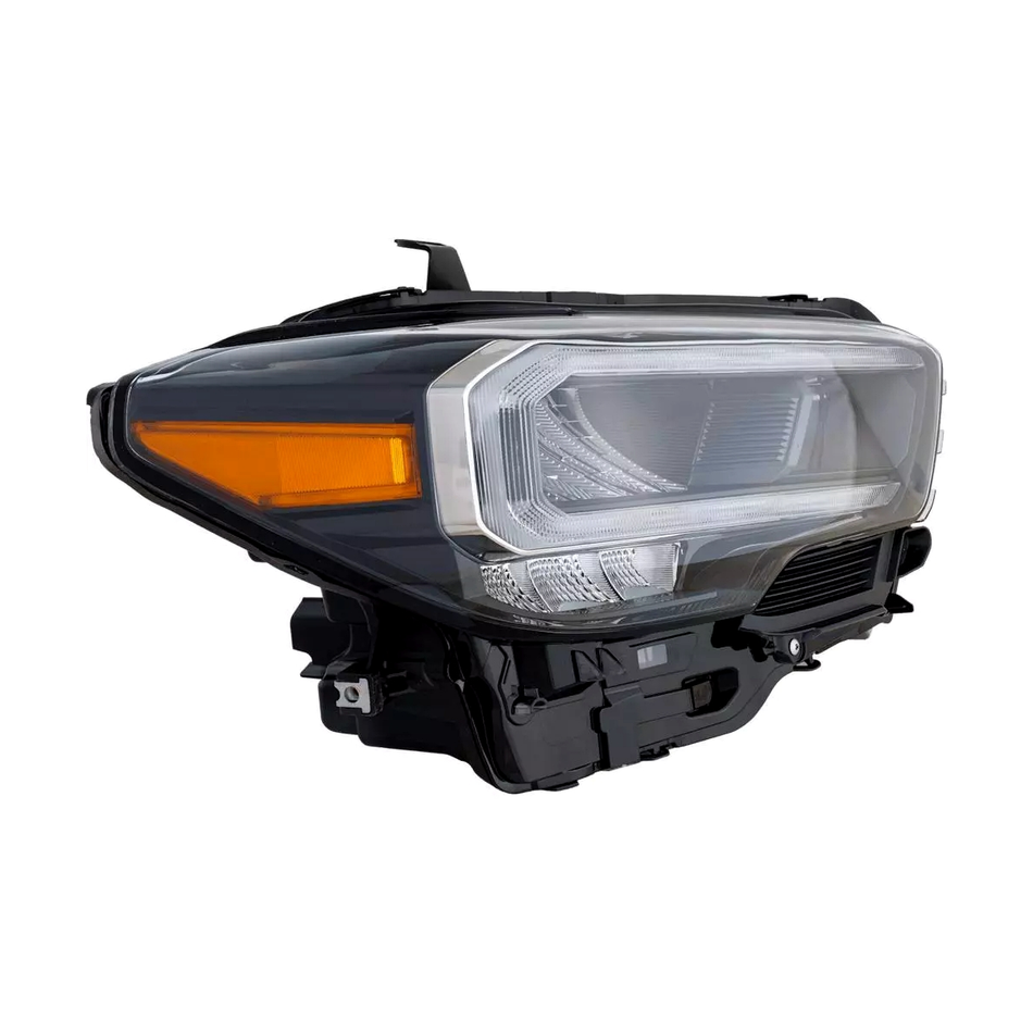 2020-2023 Toyota Tacoma headlamp assembly passenger side led limited/trd off road trd sport without pro pkg models RH 45-Degree View - Standard - High-Quality - TO2503291