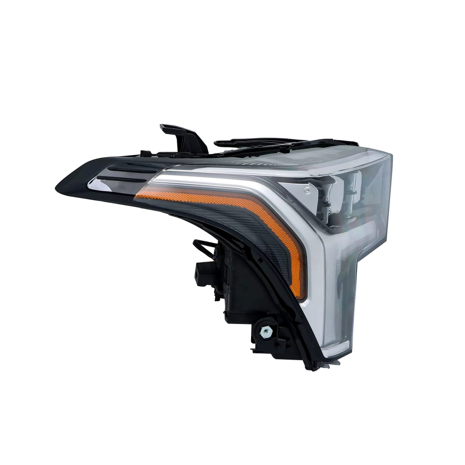 2022-2023 Toyota Tundra head light with led signal lamp with auto level control passenger side RH 45-Degree View - LED - High-Quality - TO2503330