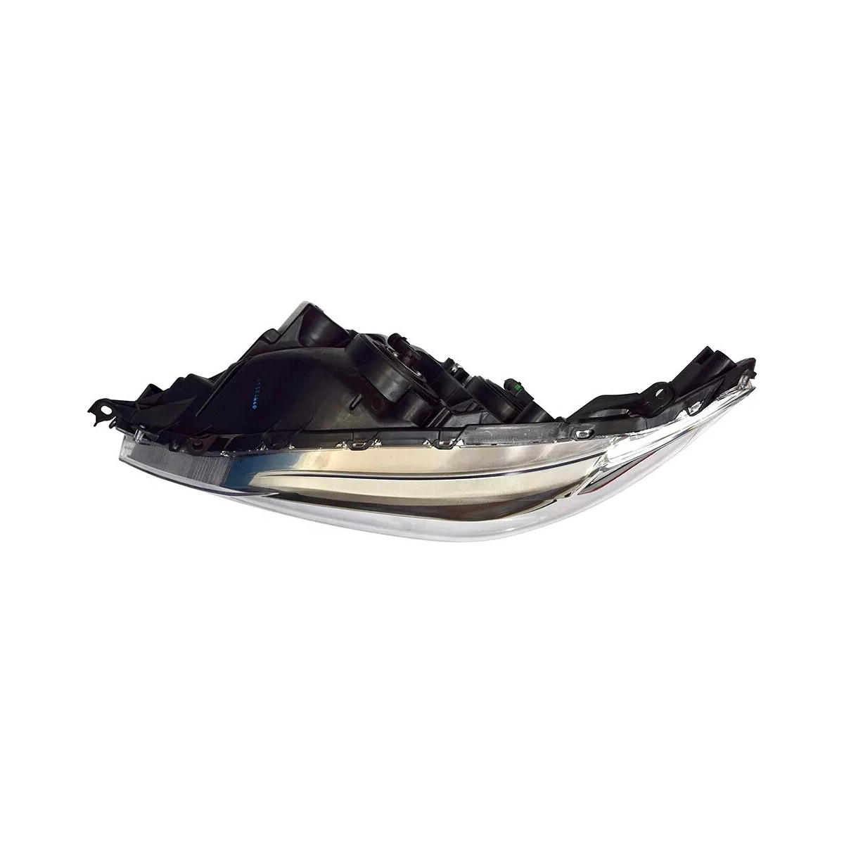 2015-2020 Toyota Sienna headlamp assembly driver side se model halogen with led DRL blk LH Top View - Standard - High-Quality - TO2502231