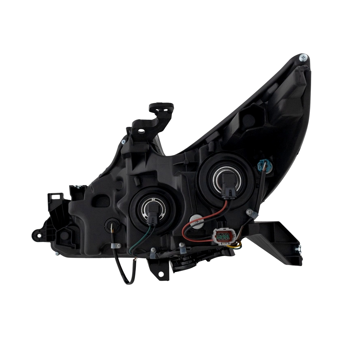 2016-2018 Nissan Altima Sedan head lamp halogen chrome passenger side RH Back View - Standard - High-Quality - NI2503247