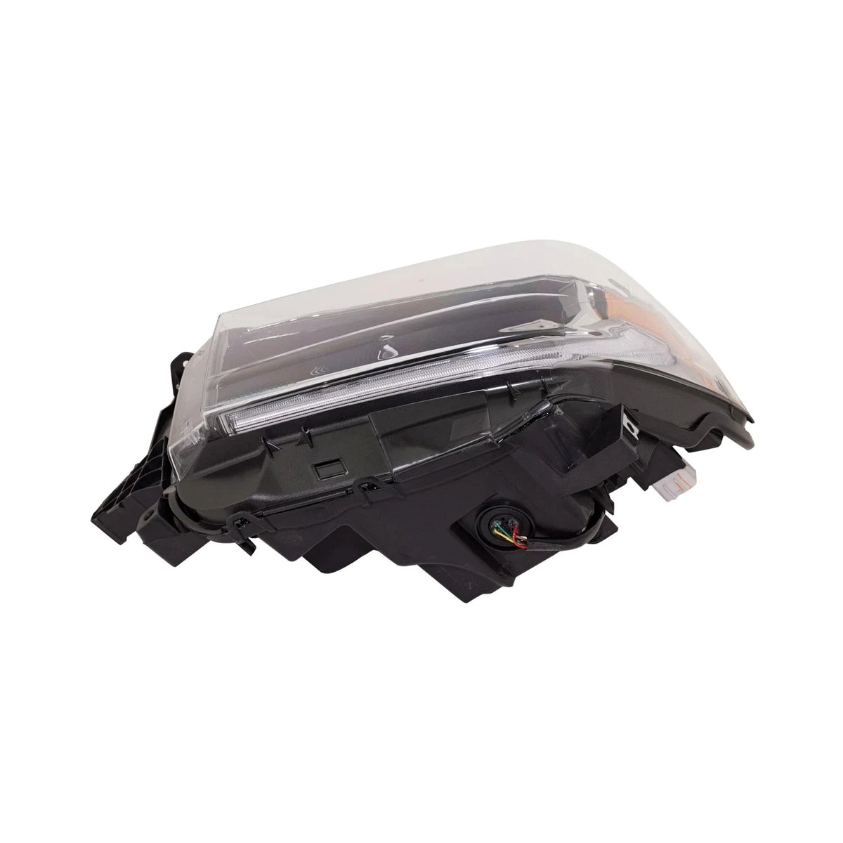 2018-2021 Toyota Tundra headlight with led drl with smoked chrome accent driver side LH Bottom View - Standard - High-Quality - TO2502263