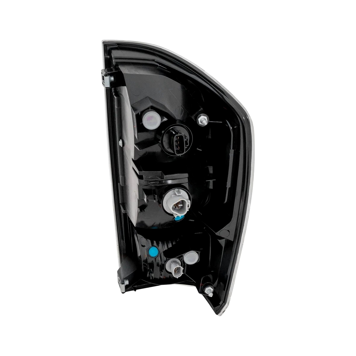 2020-2023 Toyota Tacoma rear lamp assembly driver side black bezel LH Back View - Standard - High-Quality - TO2800207