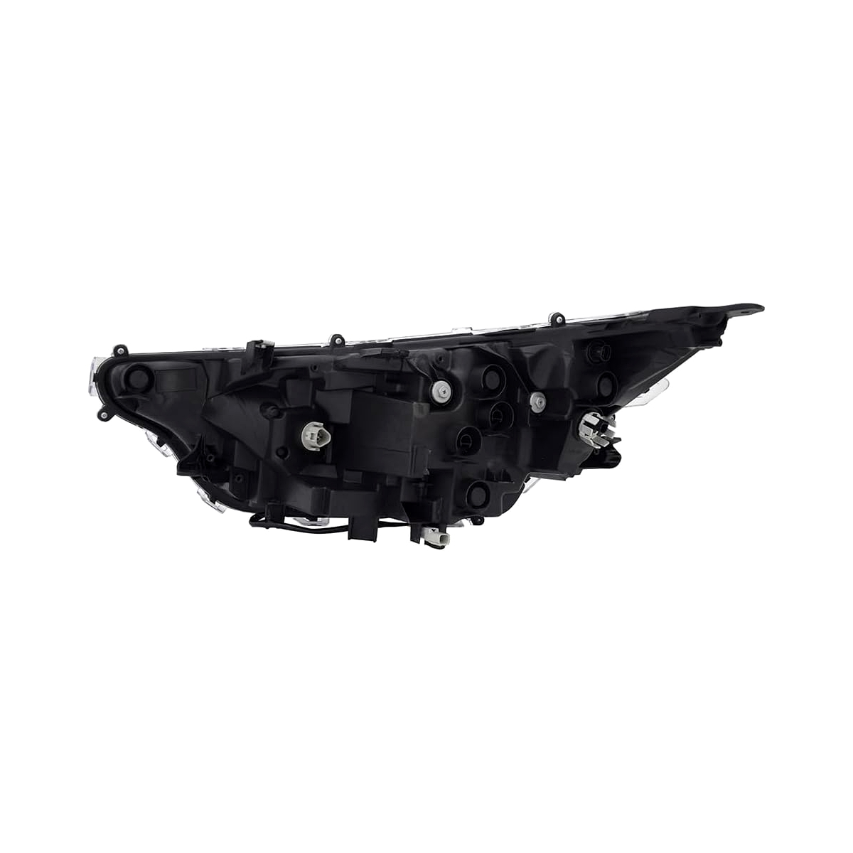 2021-2023 Toyota RAV4 headlamp assembly led with bulb type signal lamp passenger side RH Back View - Standard - High-Quality - TO2503314