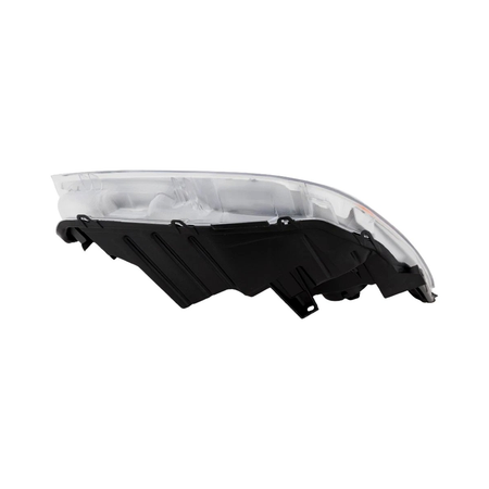 2015-2017 Toyota Camry head lamp driver side halogen chrome LE/XLE LH Bottom View - halogen - High-Quality - TO2502222