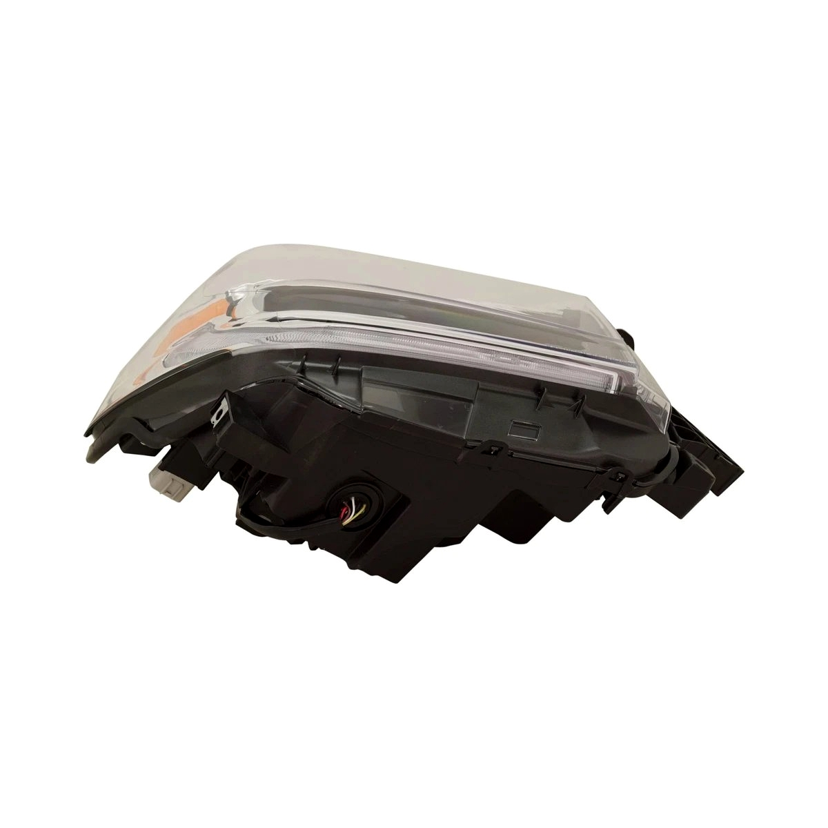 2018-2021 Toyota Tundra headlight led without smoke lens chrome passenger side RH Bottom View - Standard - High-Quality - TO2503262