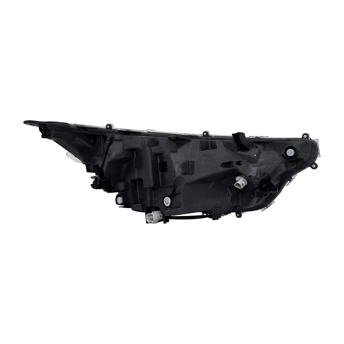 2019-2021 Toyota RAV4 head light black LE passenger side RH Back View - Standard - High-Quality - TO2503274