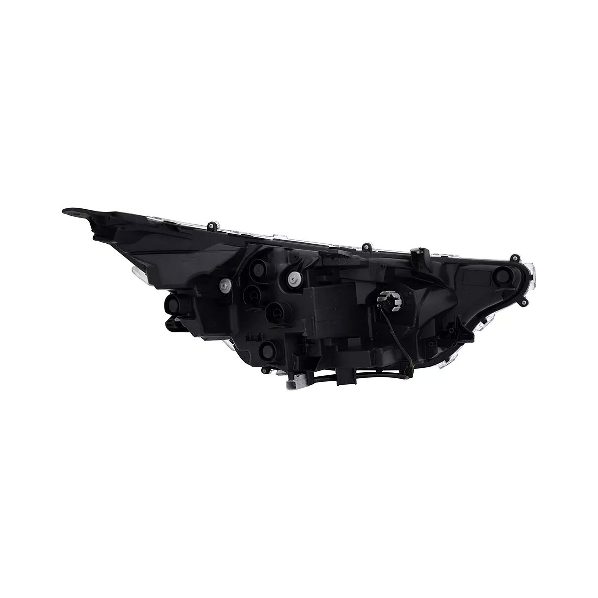2021-2023 Toyota RAV4 headlamp assembly led with led type signal lamp driver side LH Back View - Standard - High-Quality - TO2502315