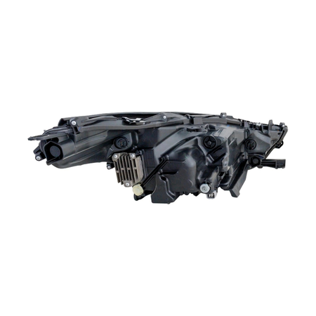 2020-2021 Toyota Highlander headlamp driver side limited led without adaptive headlamps chrome projector type LH Top View - Standard - High-Quality - TO2502294
