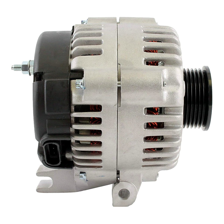 2000-2004 Pontiac Bonneville Alternator - side angle, Part 2-08245