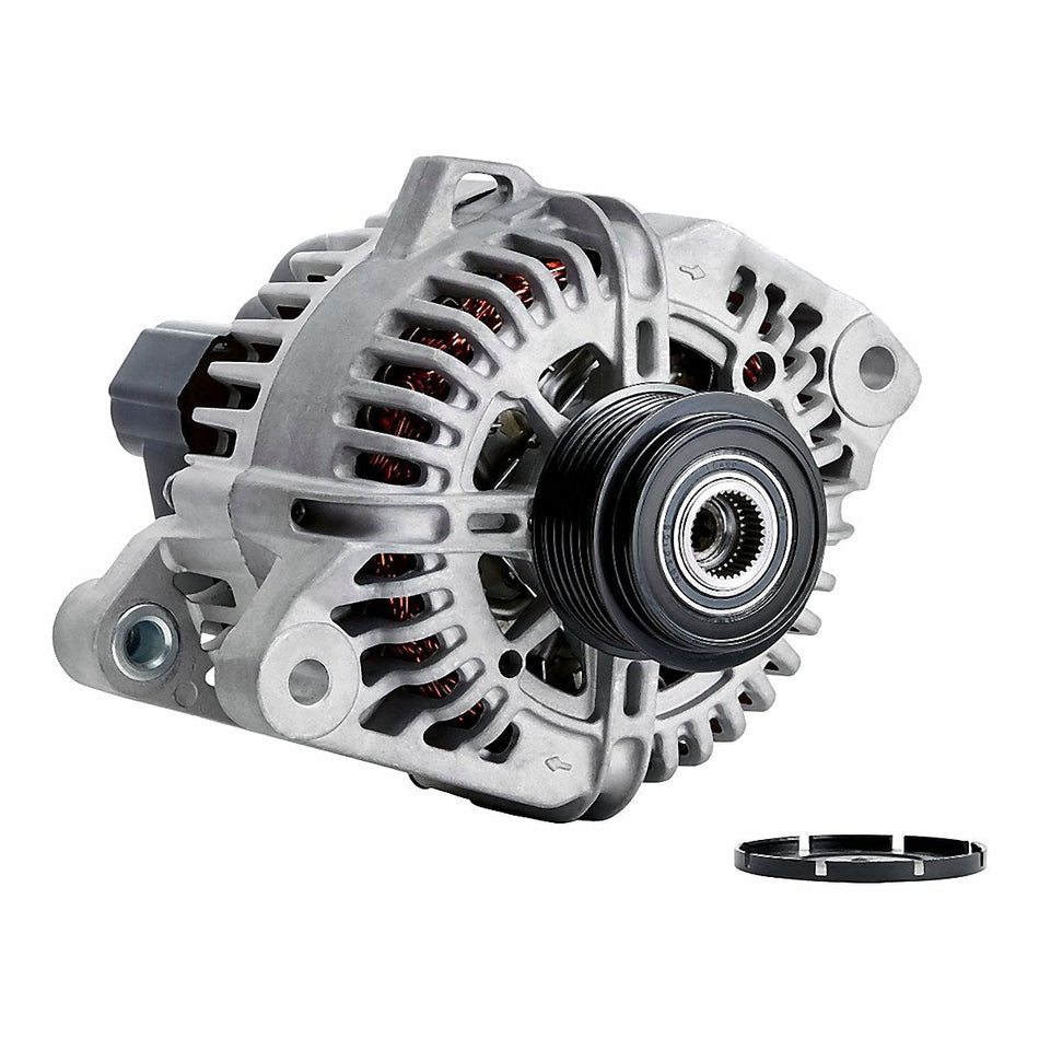 2010-2012 KIA Forte Alternator - side angle, Part 2-11189