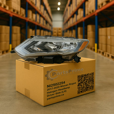 2017-2020-Nissan-Rogue-head-lamp-halogen-driver-side-LH-On-Box-View-Standard-High-Quality-NI2502254