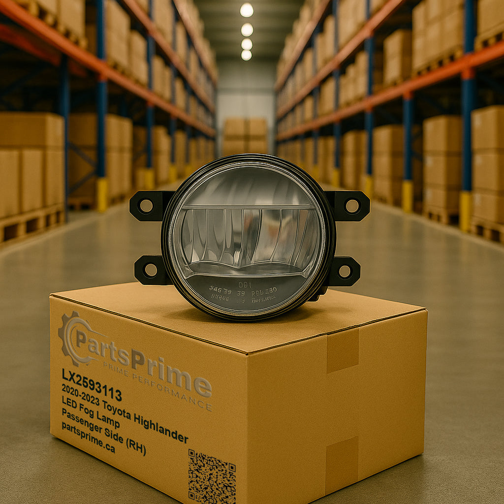 2020-2023-Toyota-Highlander-led-type-fog-lamp-passenger-side-RH-On-Box-View-Standard-High-Quality-LX2593113