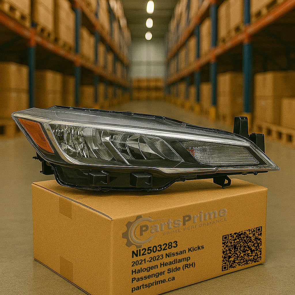 2021-2023-Nissan-Kicks-head-lamp-halogen-passenger-side-RH-On-Box-View-halogen-High-Quality-NI2503283