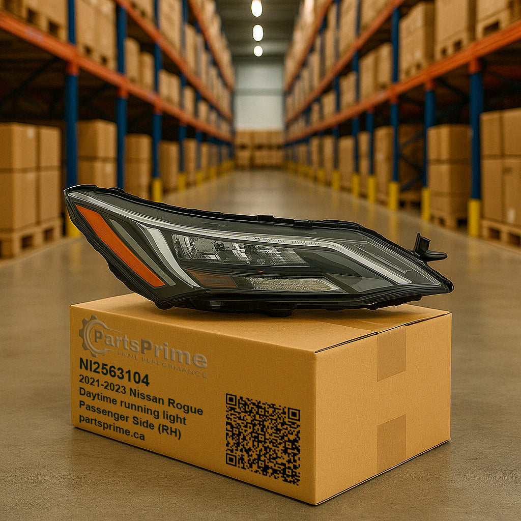 2021-2023-Nissan-Rogue-without-led-daytime-running-light-driving-lamp-platinum-upper-Passenger-Side-RH-On-Box-View-Standard-High-Quality-NI2563104